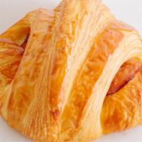 Ham & Cheese Croissant · Butter Croissant with ham and gruyere cheese.