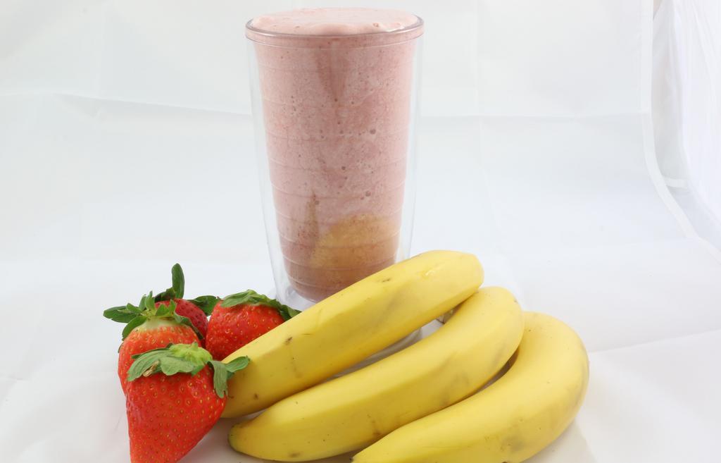 #2. Strawberry Power · Banana, strawberry, low fat milk, strawberry protein 25gr.