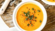 Butternut Squash Soup 8Oz · Butternut squash, onion, sunflower oil, sweet potato, carrot, tomato, bay leaf, garlic, nutr...