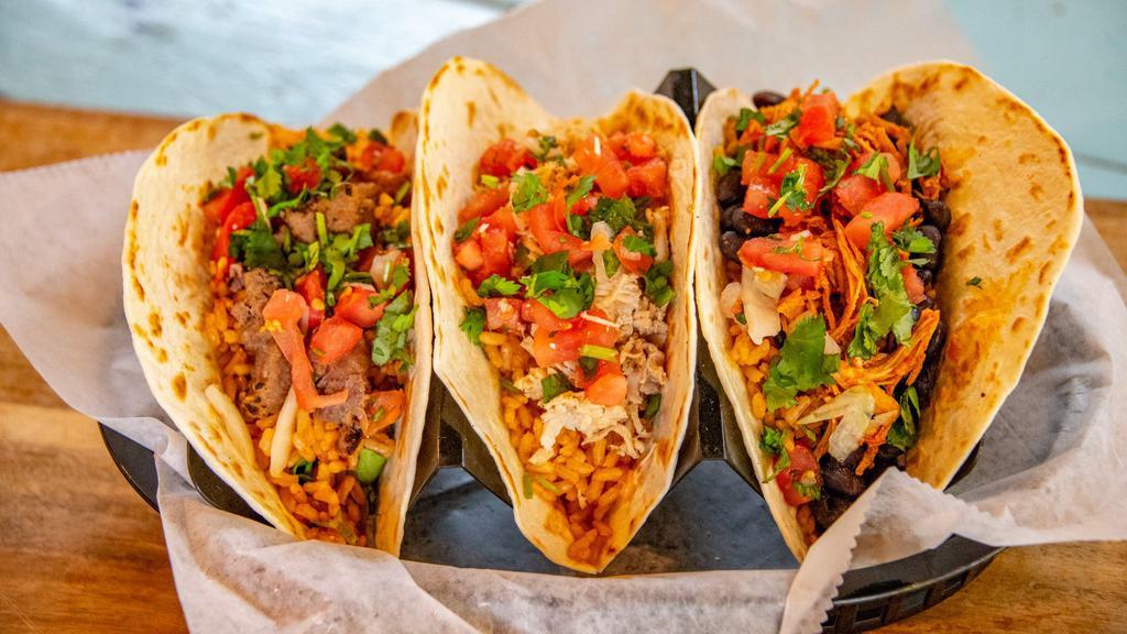 3 Taco Basket · Select this option to order three of the same tacos.