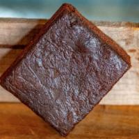 Brownie · Large chocolate brownie. no nuts in brownie