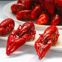 Crawfish · 1 lb fresh crawfish boil tossed in flavorful seasoning and spice of choice. Served with 1 co...
