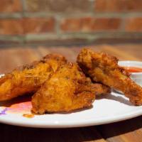 Fried Chicken · comes with a side of sweet chili sauce