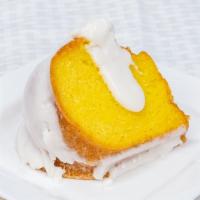 Juicy Lemon Pound · Sublime lemon pound cake infused with fresh lemon juice and covered with a lemony glaze.