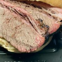 Beef Brisket Sandwich Sandwich · Served with (1) choice side, No substitutions. Additional side items can be added under A La...