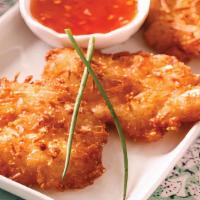 Coconut Shrimp · Deep fried shrimp with sweet chili