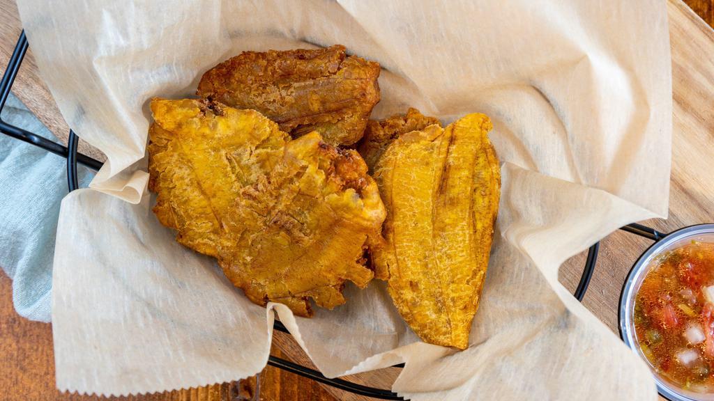 Tostones · Comes with Mojo