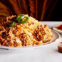 Goat Biryani · Goat Basmati Rice