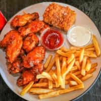 Boulevard Signature Wings · Wings with your choice of sauce and a side