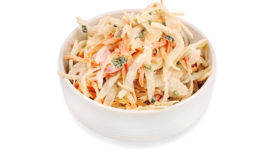 Cole Slaw · Our homemade, sweet and tangy cole slaw.