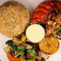 Lobster  Solo · Served with Fried Rice and Yum Yum sauce