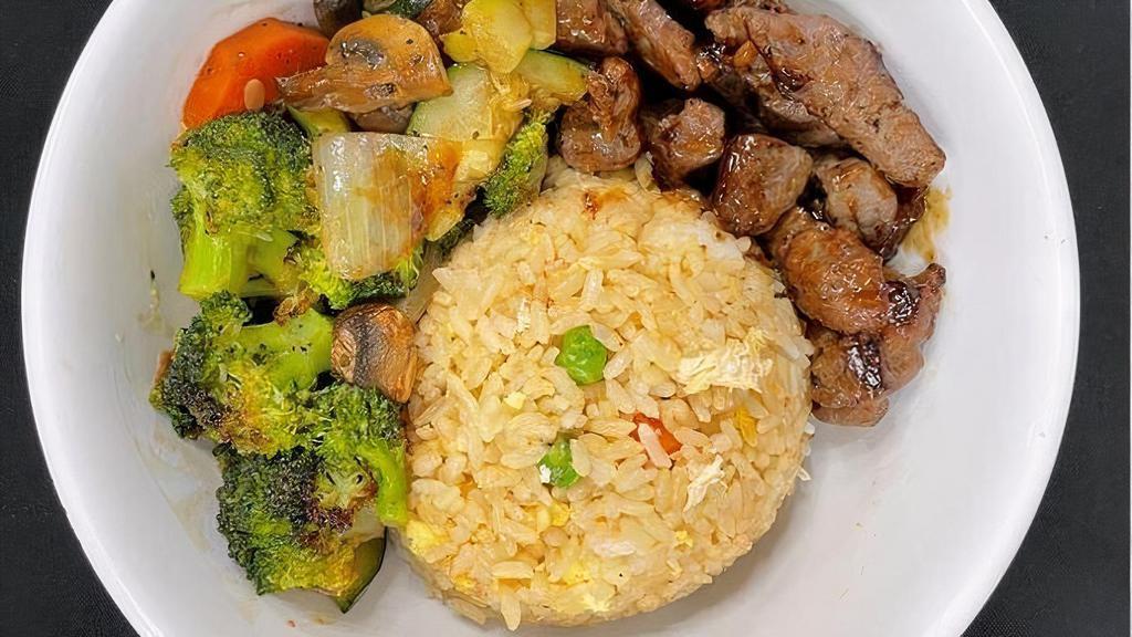 Steak Bowl · A lunch size portion to our famous diner hibachi at a fantastic lunch special price!