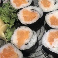 Salmon Roll · **Raw/undercooked. . Salmon with scallion