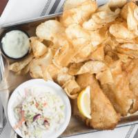Fish & Chips · Canadian Cod fried in our own beer batter recipe, fried to perfection, served with fries and...