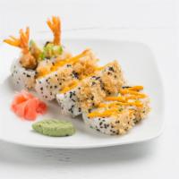 Crunchy Spicy Tempura Roll · Popular. Tempura crumbs, shrimp tempura, avocado, and spicy mayo