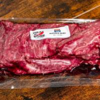 Outside Skirt Steak · One - 2.5 lbs USDA prime. Known in the southern hemisphere as 