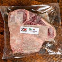Porterhouse - Bms 6-7 Wagyu · 26 oz. this is one amazing porterhouse steak, its marble score of seven+ means it is a riche...