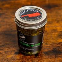 Grillmaster'S Chimichurri Sauce · Eight oz hand-crafted. Chimichurri is a sauce made from finely chopped parsley, which is the...