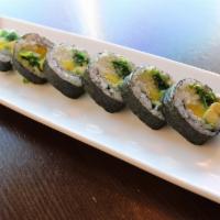 Vegetable Roll(6Pcs) · Seaweed salad, cucumber, avocado, Japanese pickle.