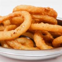 Onion Rings · Fried battered onion.