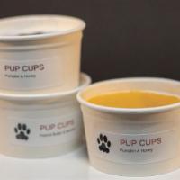 Pumpkin Honey Pup Cups · A frozen treat for your four-legged-friend. Low-fat Greek yogurt, pumpkin & honey .