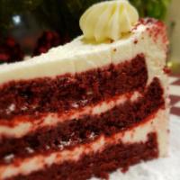 Red Velvet Cake · A classic cake, served by the slice, to curb your sweet tooth.