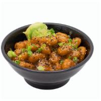 Sweet & Crispy Shrimp Bowl · Golden fried shrimp tossed in a creamy sweet sauce served over rice.