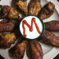 Smokehouse Wing (40) · 40 smokehouse wings with 2 quarts of sides and garlic bread. Toss them in sweet or mild sauc...