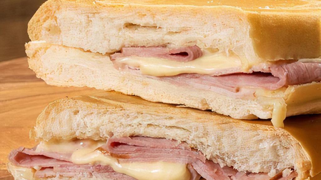 Ham And Cheese/Jamón Y Queso Sandwich · Ham and Swiss Cheese on Cuban Bread/Jamón y Queso Suizo en Pan Cubano