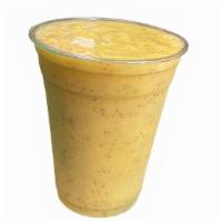 Tropical Juice (16 Oz) · Vegan. Mango, pineapple, orange and coconut water.