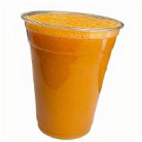 Energy Juice (16 Oz) · Vegan. Green apple, carrot, celery and ginger.