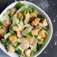 Caesar · Shaved parmesan, croutons, Caesar dressing.