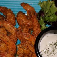 Jumbo Shrimp Dinner · 10 Blackened, grilled, or fried jumbo shrimp with two sides.