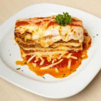 Lasagna Oggi - The Best In Miami · Homemade meat lasagna.