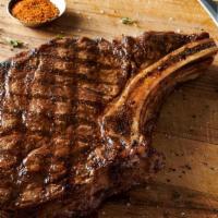 Bone-In Ribeye* 18 Oz. · Bone-in and extra marbled for maximum tenderness.  . 18 oz.