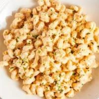 Steakhouse Mac & Cheese · Creamy Cheddar and smoked Gouda mac and cheese. Seasoned and topped with toasted garlic brea...
