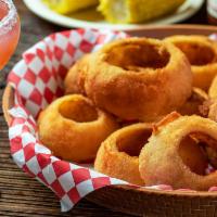 Side Onionrings. · Hand-battered. Shorty’s own onion rings. Fried to golden perfection & served with our homema...
