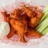 Bo'S Signature Wings · bo’s jumbo killer b wings tossed in a combination of medium, bbq & garlic sauces & grilled t...