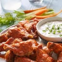 Wing Dressing · Choose extra ranch or bleu cheese