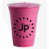 Jp Pitaya Smoothie (16 Oz) · Pitaya, Strawberry, Pea & Pumpkin Protein, Banana, Chicory Root Fiber, Stevia, Flax Fiber, A...