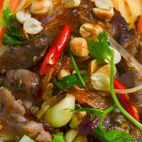 Bún Thịt Nướng · Vietnamese rice noodle bowl with grilled pork.