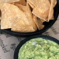 Just Made Chips + Guacamole · 