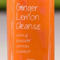 Ginger Lemon Cleanse · Carrots, apples, ginger, lemon.