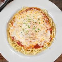 Spaghetti Napolitano · Cheese Spaghetti