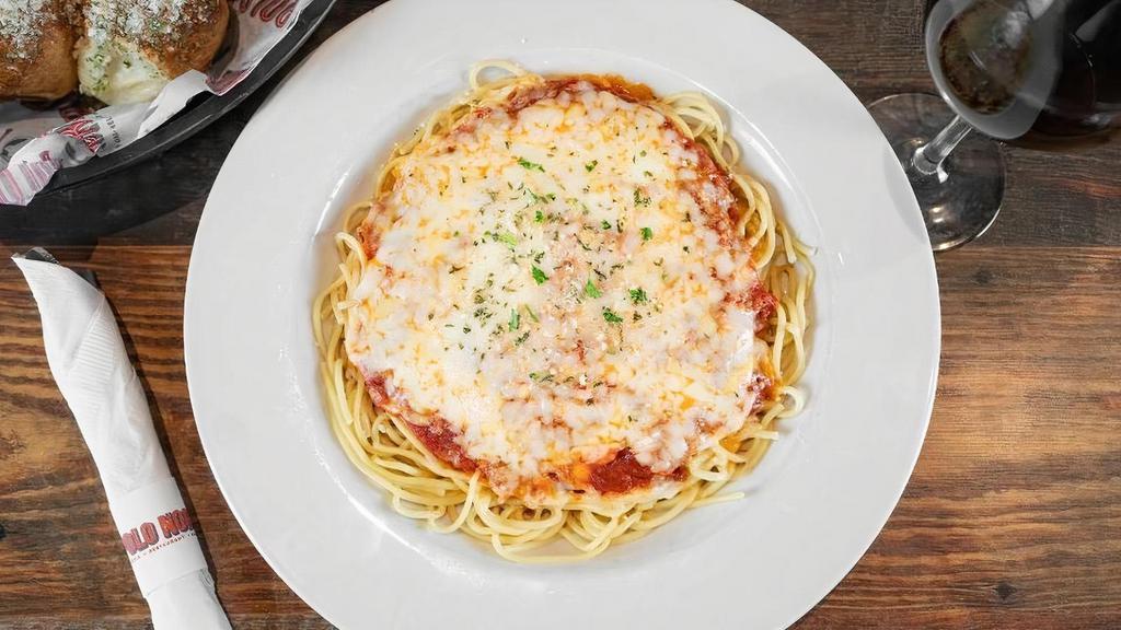 Spaghetti Napolitano · Cheese Spaghetti