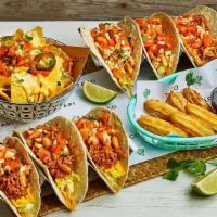 Meal Deal For Two  · Six tacos and two fries.