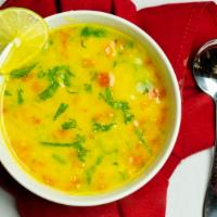 Lentil Soup · A light soup tempered with cumin.