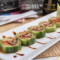 Unplugged · Three fabulous fish (red tuna, yellowtail, salmon) collaborated with crab stick and avocado ...
