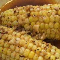 Corn On The Cob · Three pieces.