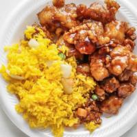 Catering General Tso'S Chicken · Serves six. Hot and spicy.